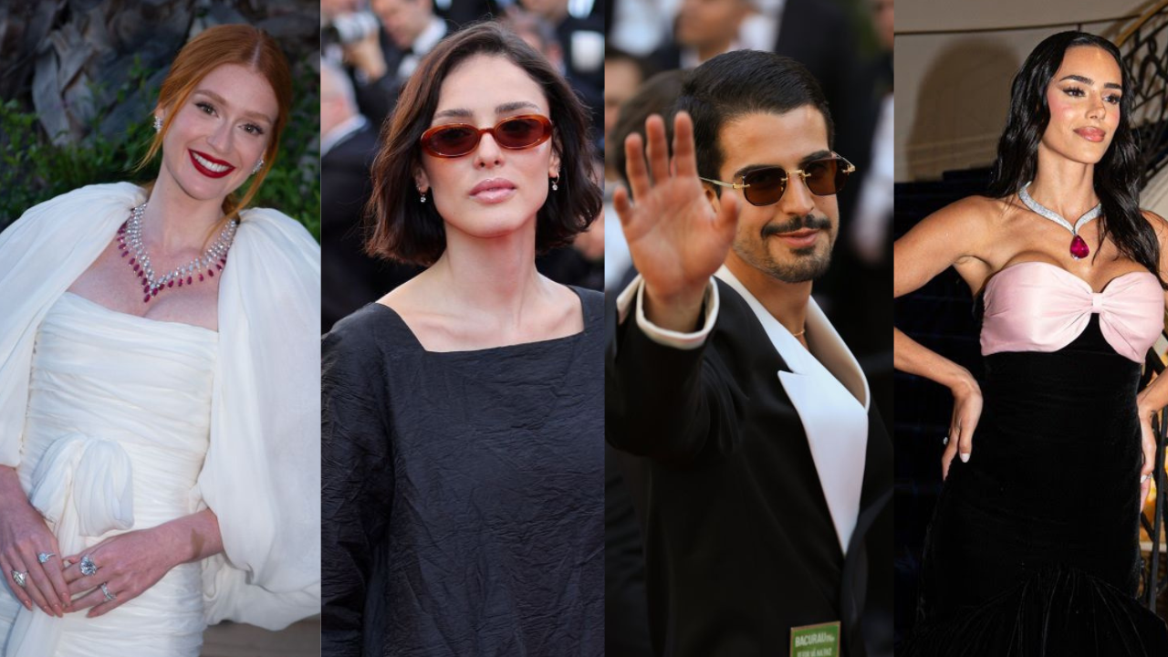 Marina Ruy Barosa, Isabelle Drummond, Enzo e Sophia Celulari, Bruna Biancardi e Livia Nunes, esbanjam simpatia e elegância no Red carpet do festival de Cannes.
