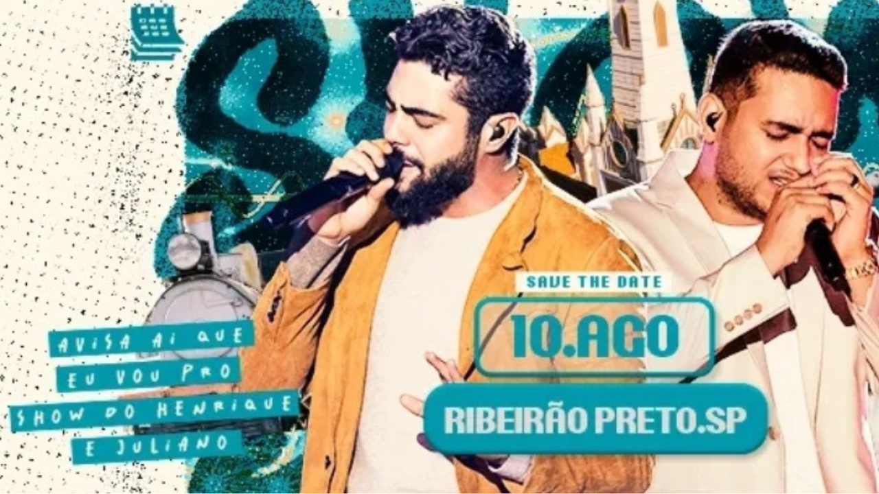 Começaram as vendas para o festival Henrique & Juliano em Ribeirão Preto, confira os atrações.