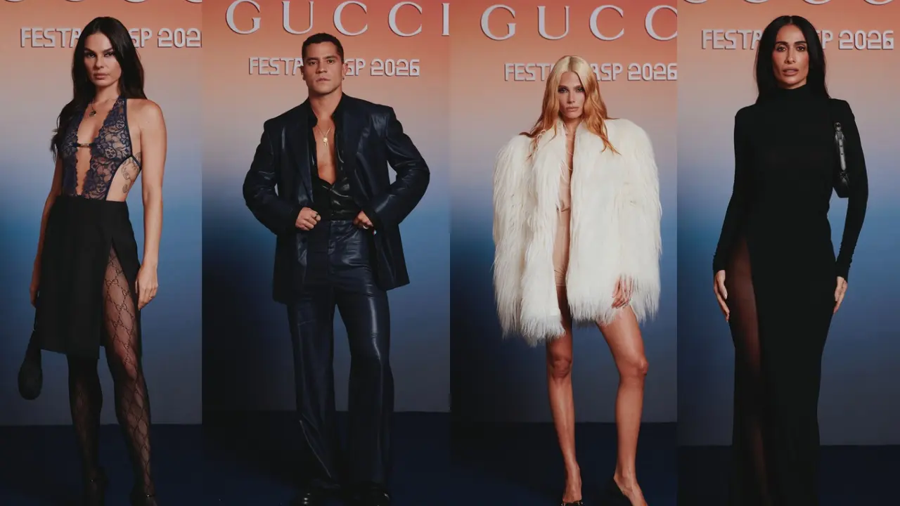 Sabrina Sato Alice Fraga Afonso Herrera marina Sena são algumas das celebridades que marcaram presença na festa do MASP com patrocínio de Gucci ; confira