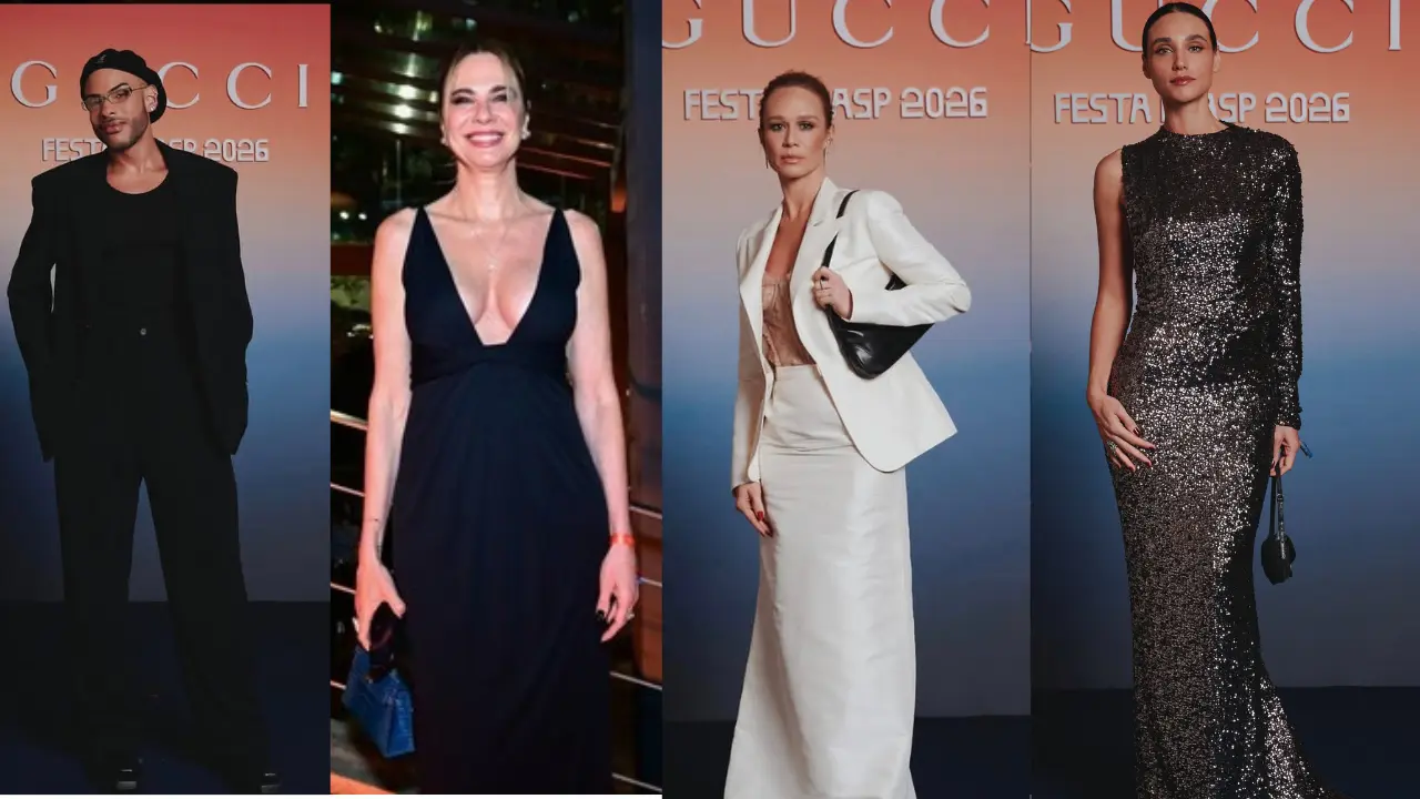 Sabrina Sato Alice Fraga Afonso Herrera marina Sena são algumas das celebridades que marcaram presença na festa do MASP com patrocínio de Gucci ; confira